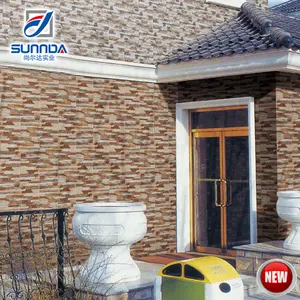 Sunnda 333x500 piedra azulejo de pared exterior barato, azulejo exterior de cerámica para pared