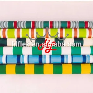 PVC strip tarpaulin for garden protection, pvc awning fabric, laminated pvc tarpaulin