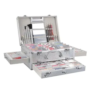 Maletín de Viaje Rígido de <span class=keywords><strong>Aluminio</strong></span> para <span class=keywords><strong>Maquillaje</strong></span> con Cajón - Product Image 1