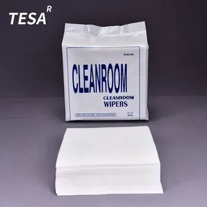 56 g 9 × 9 Zoll superabsorbierende anti-staub industrielle Reinigungswische Reinigungsstücke für Reinigungsraum