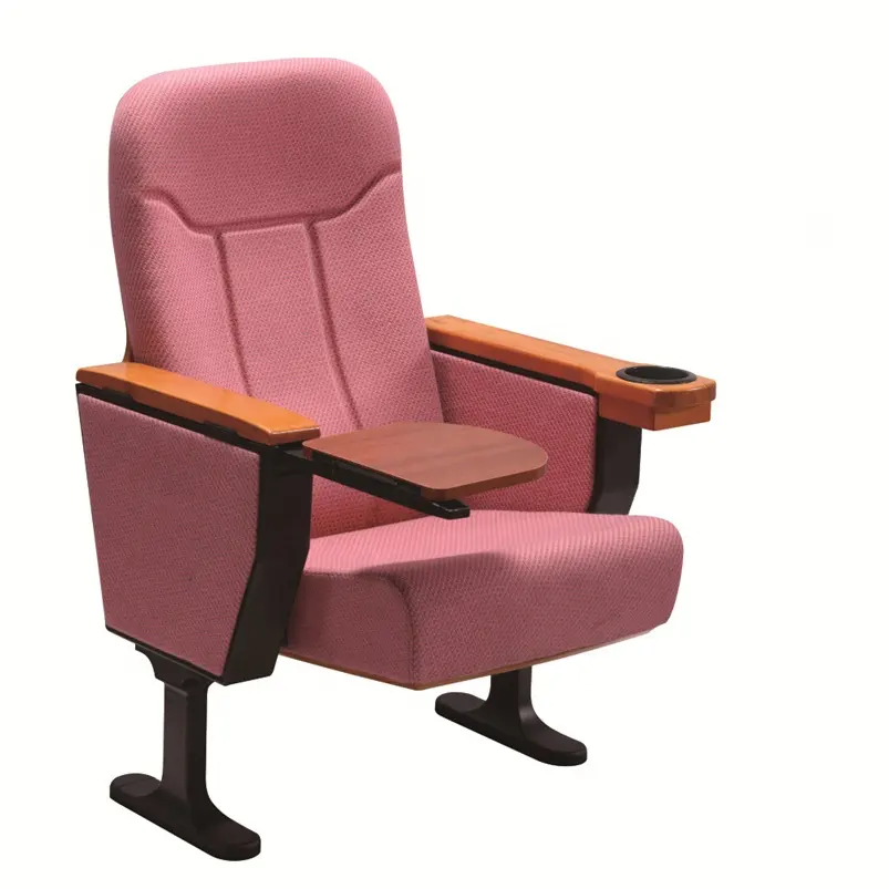Yüksek kaliteli dayanıklı rahat oditoryum sandalyesi kilise sandalyesi sinema sandalye minderi