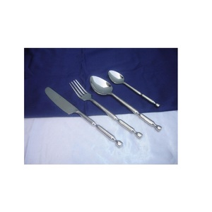 Hot Silver plaqué cuillère couteau ensemble de couverts vernis à la main argent plaqué personnalisable design simple vintage classique look couverts - Product Image 3