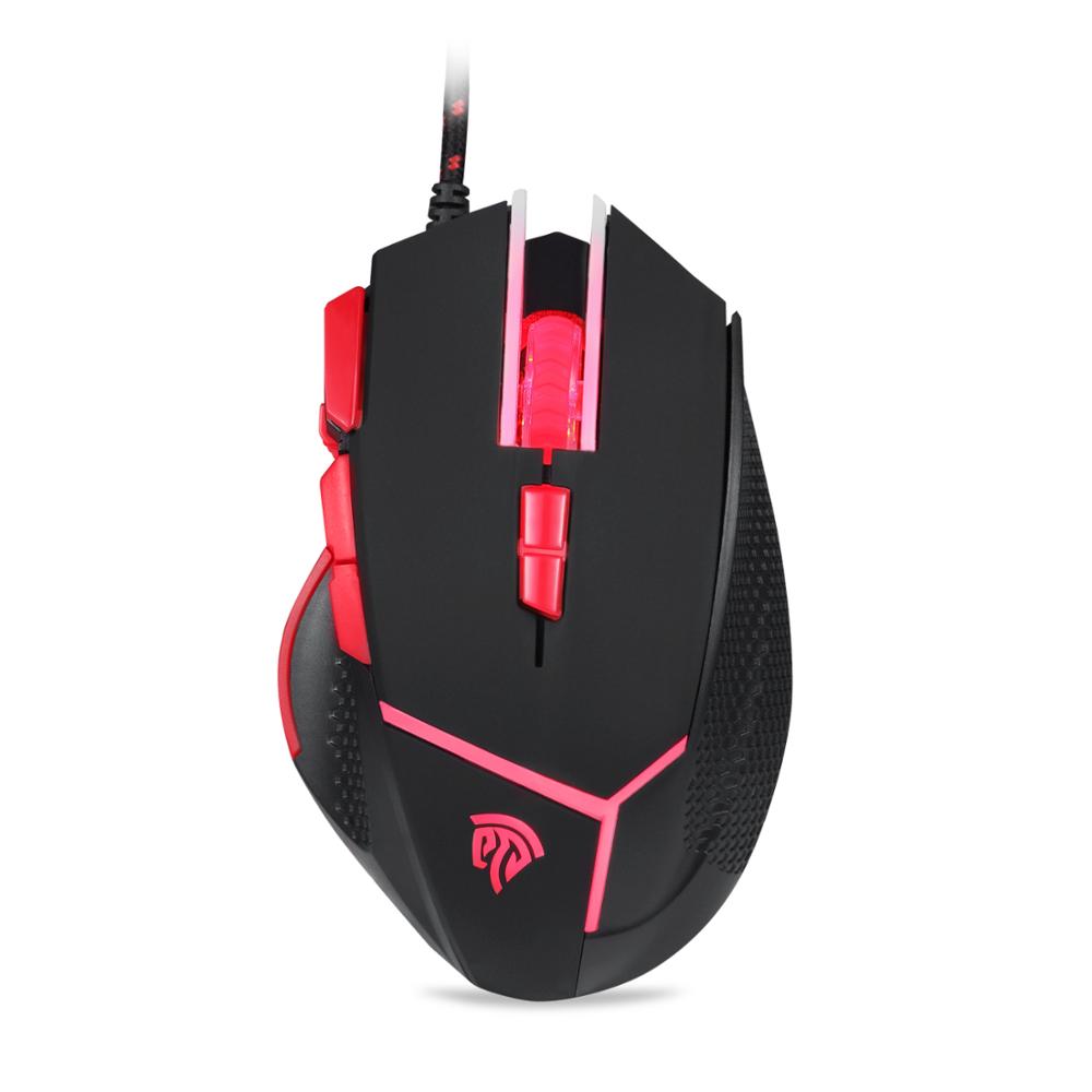 Высокое качество на заказ gaming mouse 9 кнопок usb оптическая для ПК