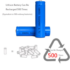 Xiaomi зарядное устройство нужно 18650 5000 мАч аккумулятор <span class=keywords><strong>3</strong></span>.7 В охраняемых литий-ионная 18650 5000 мАч синий аккумулятор - Product Image 5