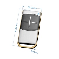Mini porte-clés télécommande pour porte de garage, télécommande universelle pour porte de garage, télécommande de clonage de porte de garage