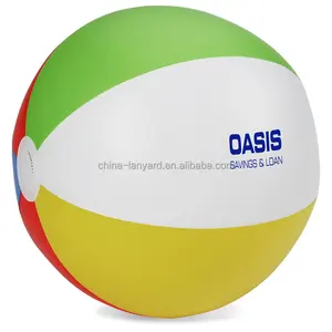 Горячая Распродажа надувной пляжный мяч из ПВХ с индивидуальным логотипом
