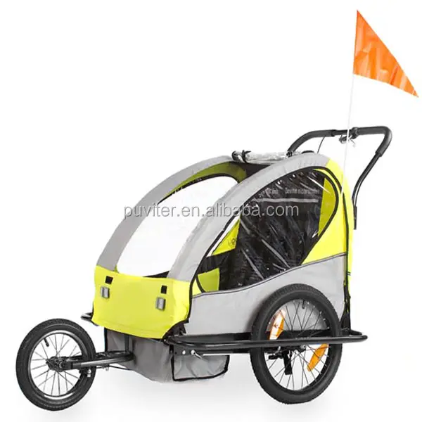 Popular CE approved Baby Product Bike Trailer with EN15918:2011&EN1888&ISO9000 bicycle trailer mother baby stroller bike(BT001)