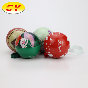 Bóng hình trang trí Giáng sinh cưới tinplate hộp với màn hình in thiết kế trong kho - Product Image 4