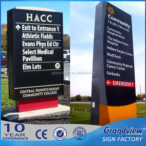 Pública campus orientación señalización de pie eléctrica señalización pilón <span class=keywords><strong>señal</strong></span> direccional orientación bordo Pilar tablero de - Product Image 6