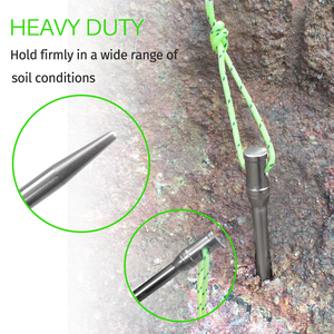 Top Titanium <strong>Screw</strong> Camping Bags Pole and <strong>Tent</strong> <strong>Peg</strong> - Product Image 5