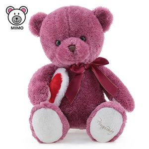 Nuovo 2019 Regalo di San Valentino <span class=keywords><strong>del</strong></span> Giocattolo Della <span class=keywords><strong>Peluche</strong></span> Teddy Bear Con <span class=keywords><strong>Cuore</strong></span> Rosso Fatto A Mano Bella Animale Farcito Sveglio Molle della <span class=keywords><strong>Peluche</strong></span> <span class=keywords><strong>del</strong></span> Giocattolo Blu teddy Bear - Product Image 3