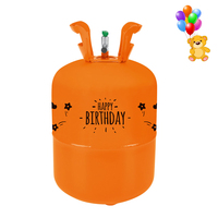 Réservoir de gaz à hélium jetable 3l, gonflage pour ballon cylindre en acier