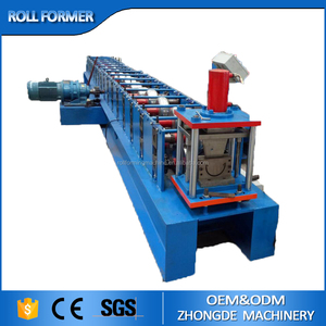 <strong>Used</strong> <strong>gutter</strong> <strong>machine</strong> for sale cr12 hrc58-60 s45c with hrad chrome coating tile zd roll forming machine <strong>machine</strong> <strong>will</strong> stop - Product Image 4