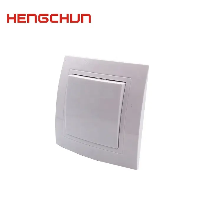 Hot Product European Standard Plug Electric Power Indoor Household 1 Gang Wall Switches /switch controller