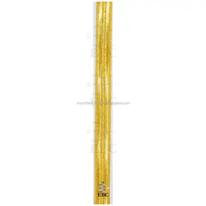Wholesale Gold Orris Braid Lace OEM Braid Gilt Orris in 2mm to 50mm Custom Metal Wire Gold Braid for Uniform Decoration Trimming