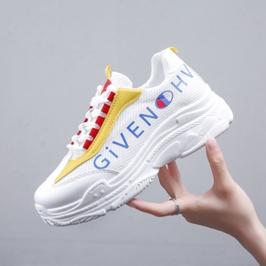 Nueva tendencia de tacón alto hermosa mujeres running zapatillas Zapatos 2018 - Product Image 4