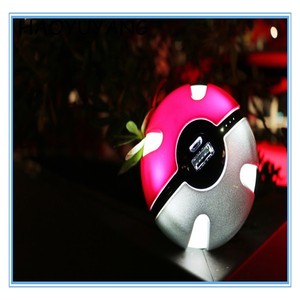 2016 Producto Caliente Pokemon Ir Portátil Cargador 6000 mAh/Banco de la Energía 10000 mAh Pokeball con Lámpara de Noche - Product Image 4