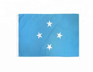 Bandera de Micronesia, bandera de los Estados Unidos, banderín de la isla del Pacific, 3x5