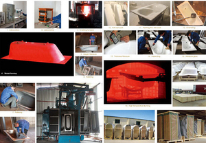 Plateaux <span class=keywords><strong>de</strong></span> <span class=keywords><strong>douche</strong></span> en fonte, ustensile <span class=keywords><strong>de</strong></span> cuisine en acier inoxydable - Product Image 3