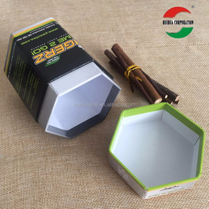 <span class=keywords><strong>Tube</strong></span> en carton blanc <span class=keywords><strong>hexagonal</strong></span> pour l'emballage de poudre, boîte à thé - Product Image 2