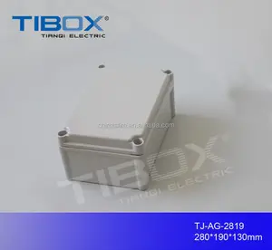 Caja electrónica de plástico, serie TJ, IP66, TIBOX TJ-AG-2819