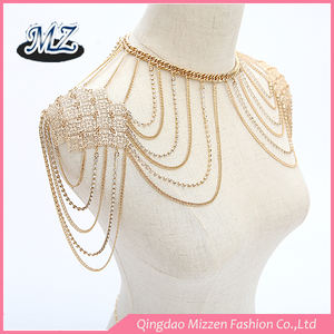 ファッションボディとショルダーチェーンジュエリー結婚式パーティーギフトエンゲージメント - Product Image 2