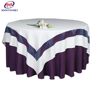 Nhà Máy Tay Làm Đầy Màu Sắc <span class=keywords><strong>Polyester</strong></span> Vòng Khăn Trải Bàn - Product Image 4