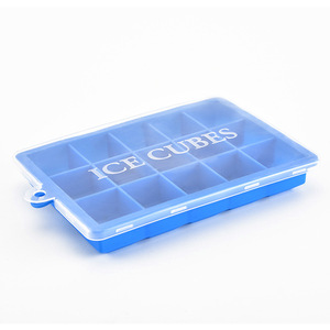 Molde <span class=keywords><strong>de</strong></span> <span class=keywords><strong>hielo</strong></span> <span class=keywords><strong>de</strong></span> silicona con tapa - Product Image 3