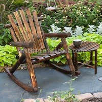 Fauteuil À Bascule en bois Traditionnels Lattes Meubles Pour Patio Porche Salon Intérieur Extérieur Patio Jardin Chaises À Bascule