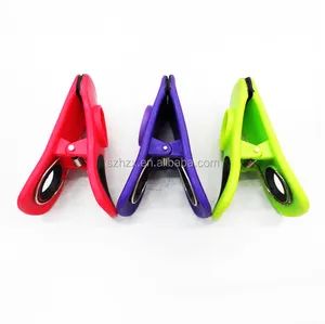 Hot selling high quality spring magnetic clip for stationary accessories advertising paper clips