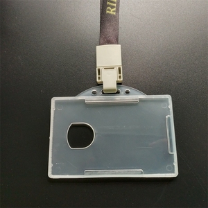 Porta Tarjetas de Identificación Vertical Rígido de Plástico PP Personalizado al por Mayor - Product Image 4