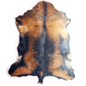 Area rug goat skin