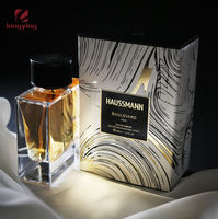 Caja de Embalaje de Perfume de Cartón con Forro de Esponja y Laminación Mate de Lujo con Logotipo Personalizado de China para Botellas de Vidrio de 10 ml a 100 ml