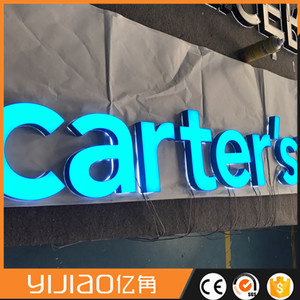 doble luminoso luz <span class=keywords><strong>led</strong></span> <span class=keywords><strong>rotulo</strong></span> logo <span class=keywords><strong>corporeo</strong></span> para tienda de moda de publicidad en locales comerciales - Product Image 6