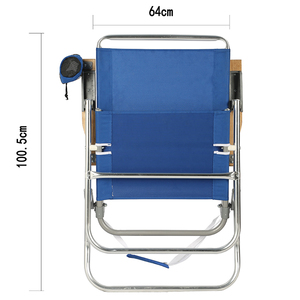 كرسي شاطئ وتخييم قابل للطي محمول عالي الجودة بـ <span class=keywords><strong>7</strong></span> وضعيات من كيجي - Product Image 4