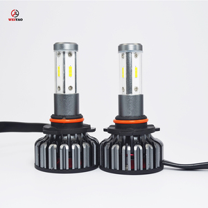 Weiyao gros V18 9005 4 côtés csp led phare de voiture jaune blanc bleu led auto éclairage avant - Product Image 4