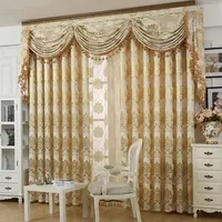 Royal style curtains for home decor