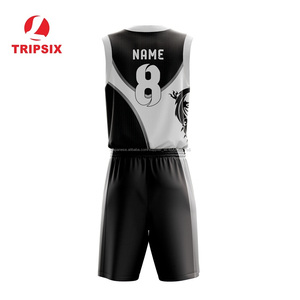 black white riverシブルバスケットボールジャージnumbers - Product Image 6
