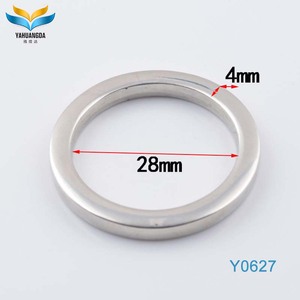 设计时尚女性皮革钱包金属配件手提包锌合金压铸O环扣包 - Product Image 2