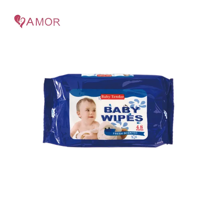 Baby wet towel wipes with private label