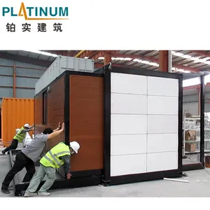 Genişletilebilir prefabrik konteyner ev, genişletilebilir modüler
