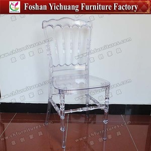 Newest Model Clear Color Napoleon Wedding Chairs YC-A41 Wholesale Plastic Dining and <strong>Hotel</strong> <strong>Furniture</strong> - Product Image 6