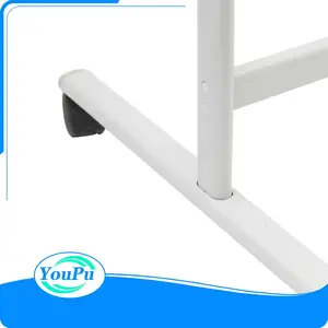 Phong Cách Mới Double Sided Mobile Magnetic Bảng Trắng Đứng 360 Độ Xoay Với Thép Đứng