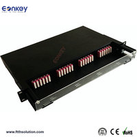 Eonkey Panel Tambal Kaset Mtp Mpo, Kotak 12 24 Inti Kepadatan Tinggi 19 Inci Rak 3U 288 Serat Modul Mpo