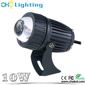 10W Extérieur Longue Portée Haute Spot Faisceau Lumière Étanche IP65 <span class=keywords><strong>Jardin</strong></span> Led Lampe Projecteur Étroit - Product Image 5
