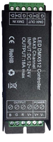 Contrôleur LED DMX512 RGB 3CH DC12V~24V 6A*3CH 432W Décodeur LED RGB DMX 512