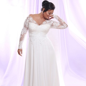 Vestidos <span class=keywords><strong>de</strong></span> <span class=keywords><strong>Novia</strong></span> Personalizados <span class=keywords><strong>de</strong></span> Talla Extra Grande para Mujeres Embarazadas, Sin Cola, Hechos en China - Product Image 3