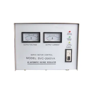 3KVA 3000w servo controle motor svc estabilizador de voltagem automática cheia