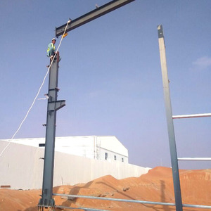 Trung Quốc Chi Phí Thấp Phẳng Đóng Gói Thép Ánh Sáng Fertighuser Hobbit Hangar Kết Cấu Thép Kho - Product Image 4