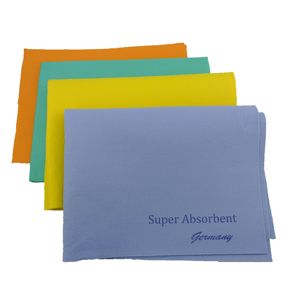 อเนกประสงค์สีส้มดูดซับเยอรมัน shammy ผ้า - Product Image 3